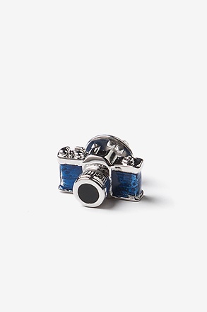 _Camera Blue Lapel Pin_